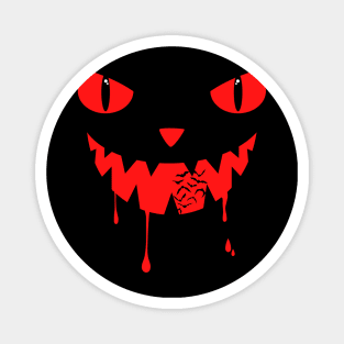 Evil Halloween Face Magnet